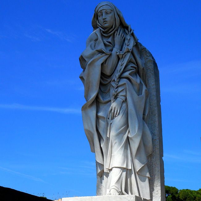 saint catherine of siena statue