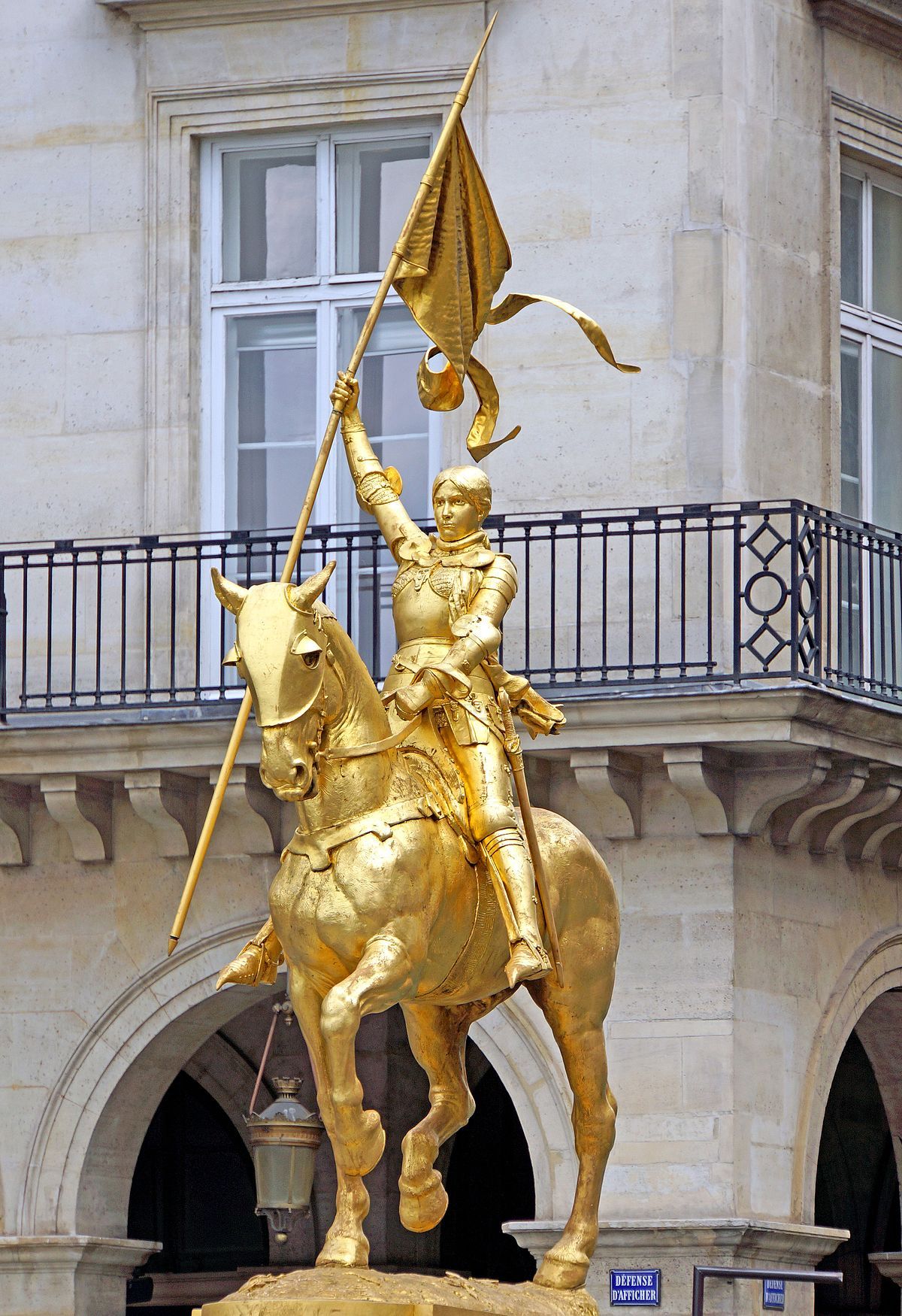 joan of arc bronze statue