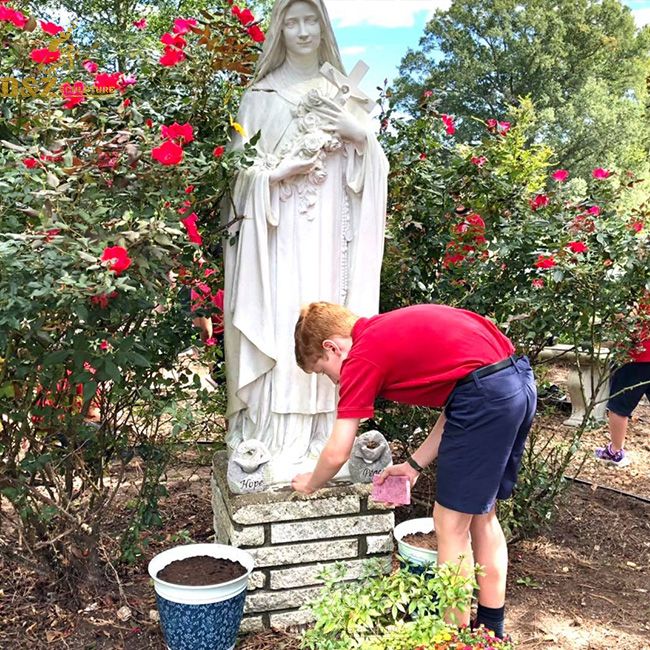 st therese garden statue