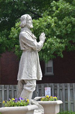 St Isidore the farmer garden statue