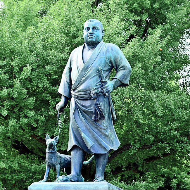 last samurai statue