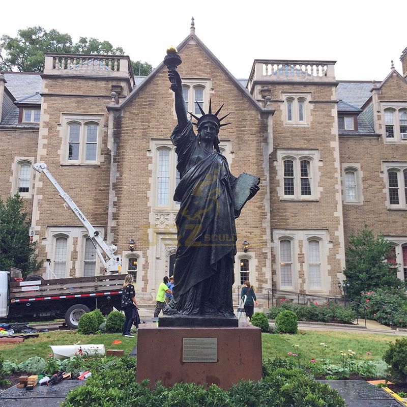 black statue of liberty
