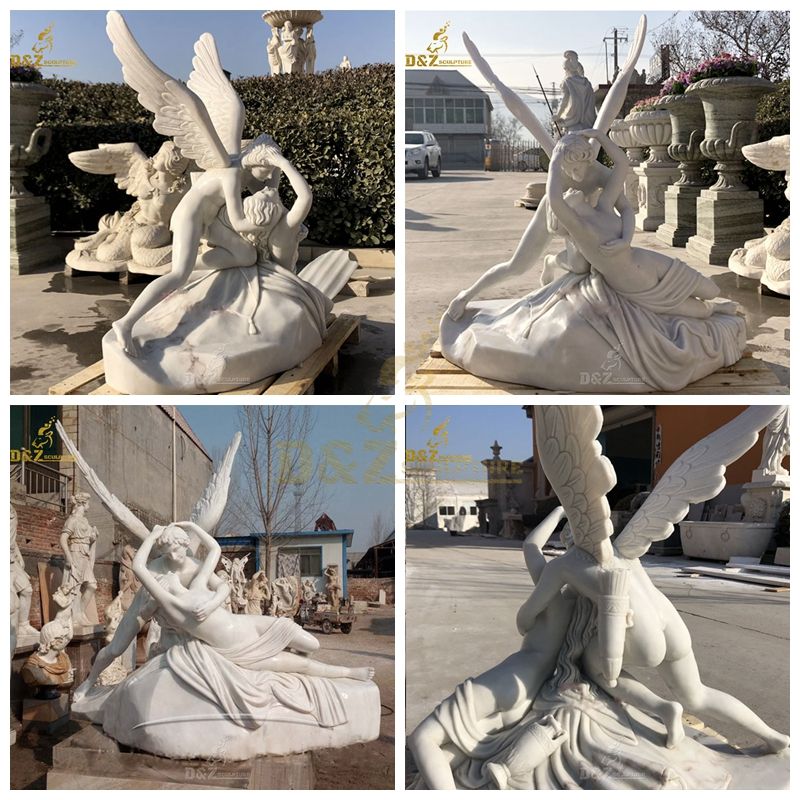 Cupid and Psyche statue for sale
