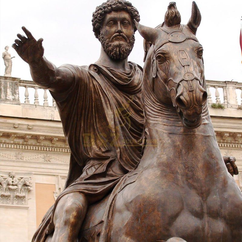 equestrian portrait of marcus aurelius