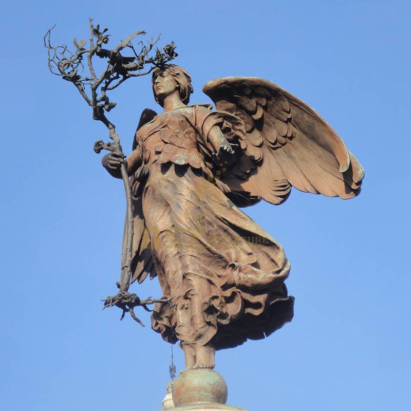 winged angel statue