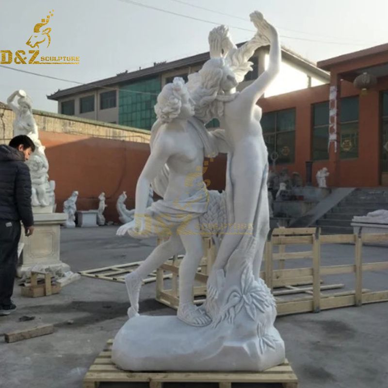 apollo and daphne marble statue
