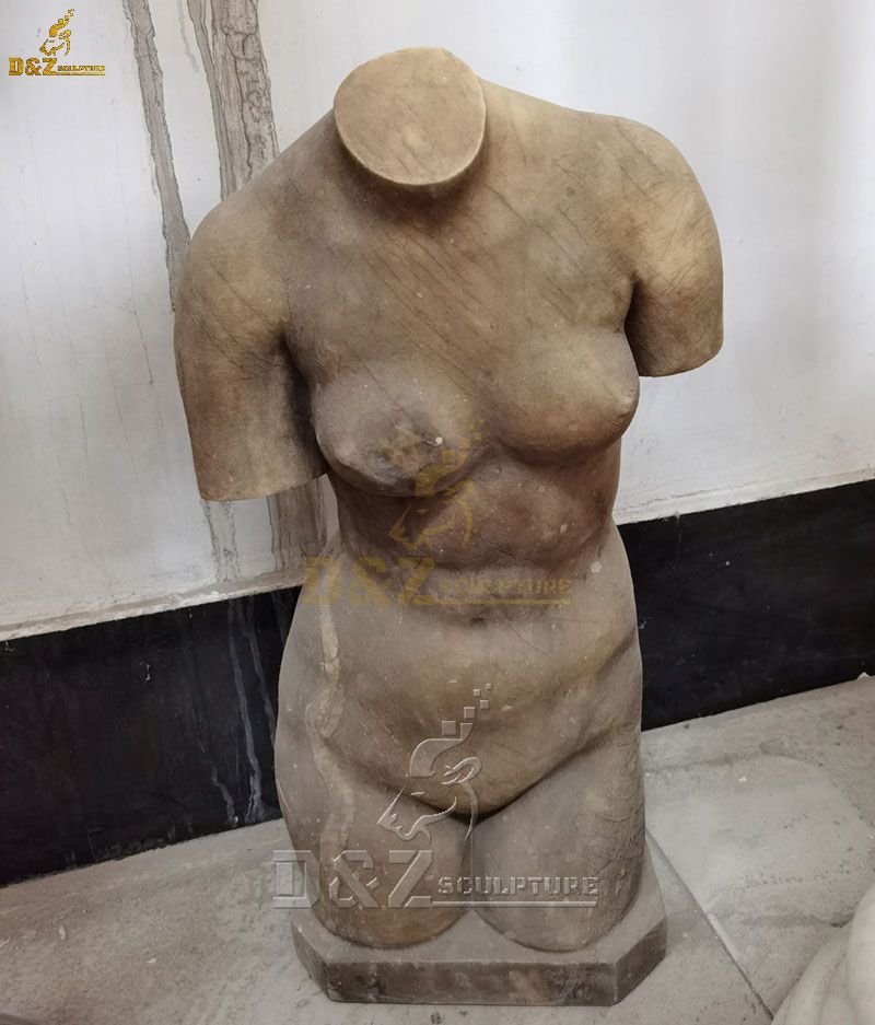 nude female torso sculpture