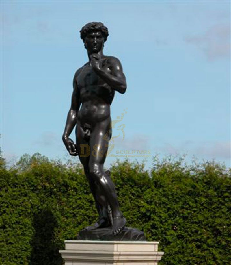 bronze statue of davida