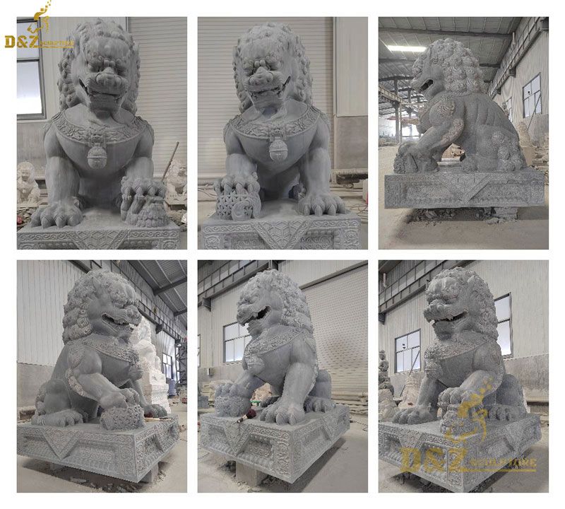 chinese guardian lions
