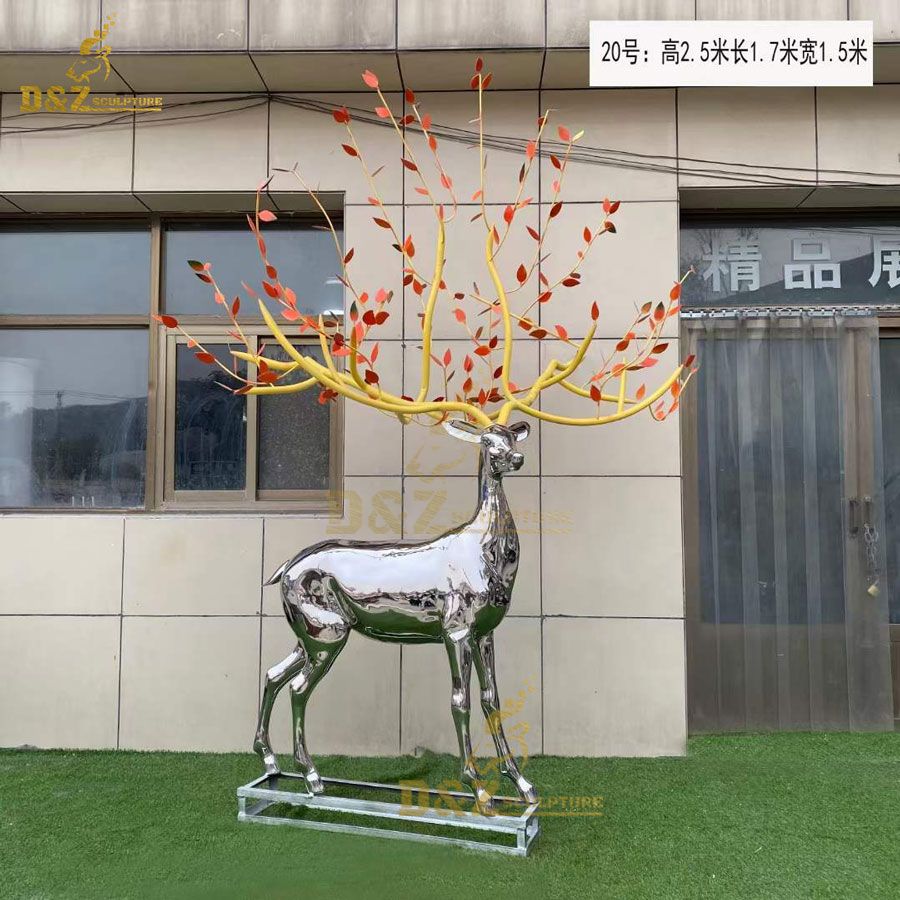 deer garden statue