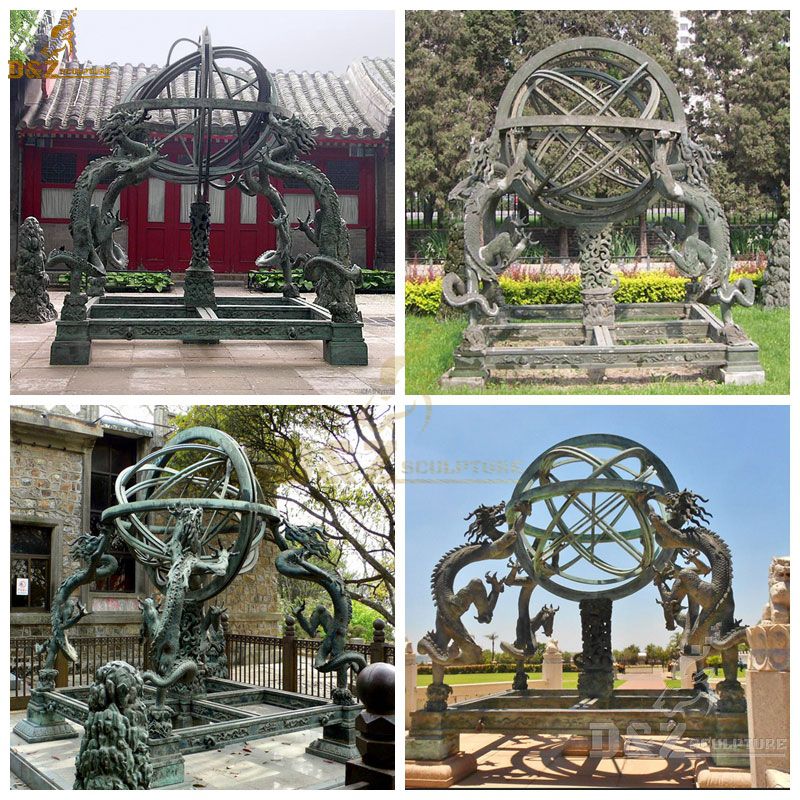 bronze armillary sphere