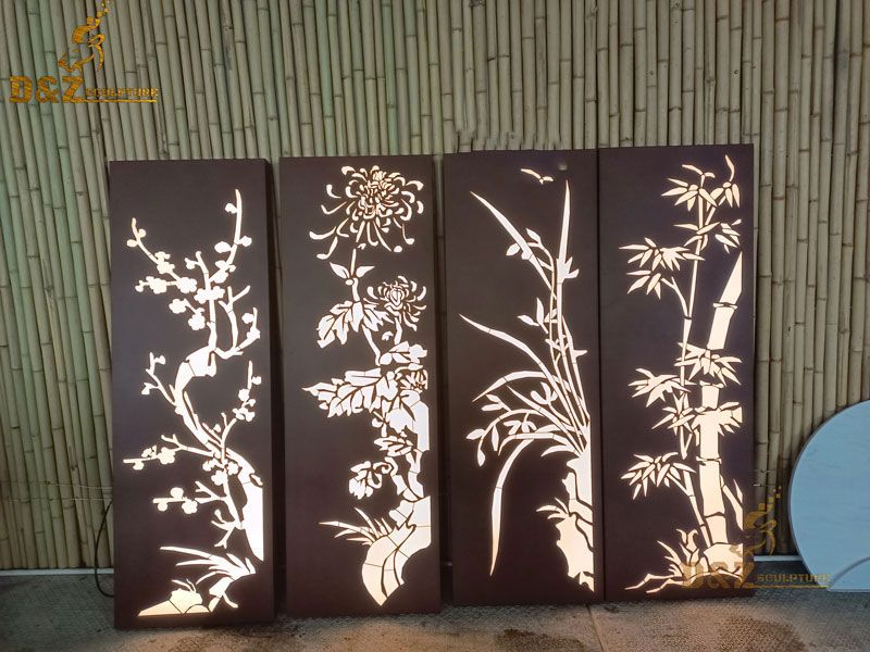 decorative metal wall art 