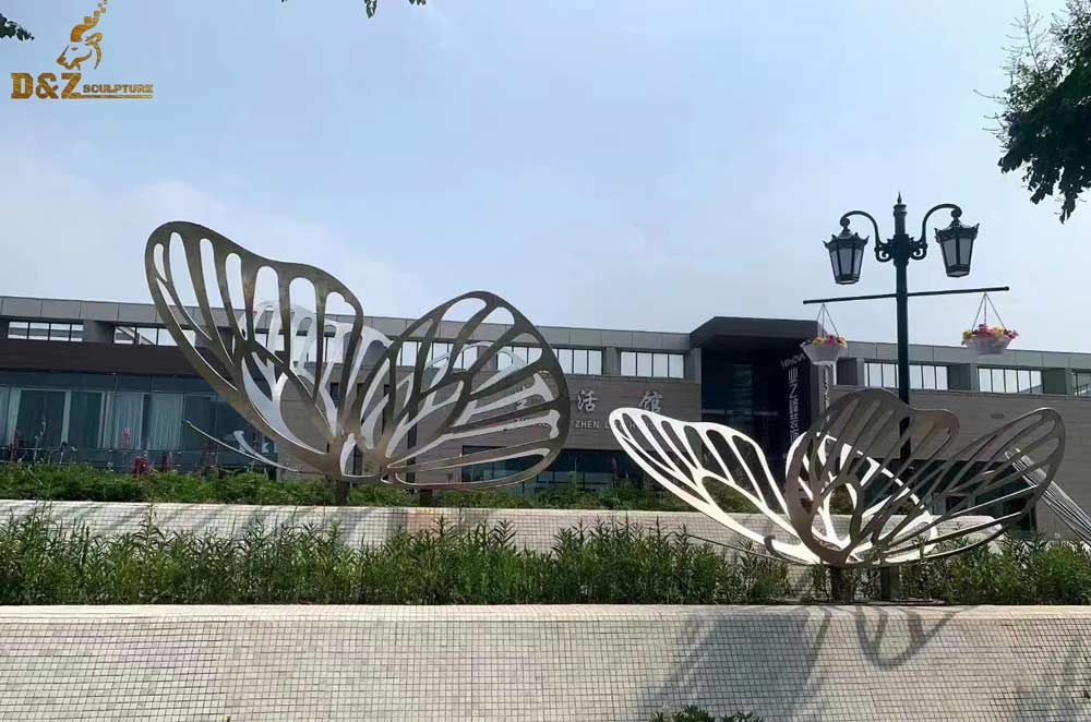 large butterfly garden sculpture