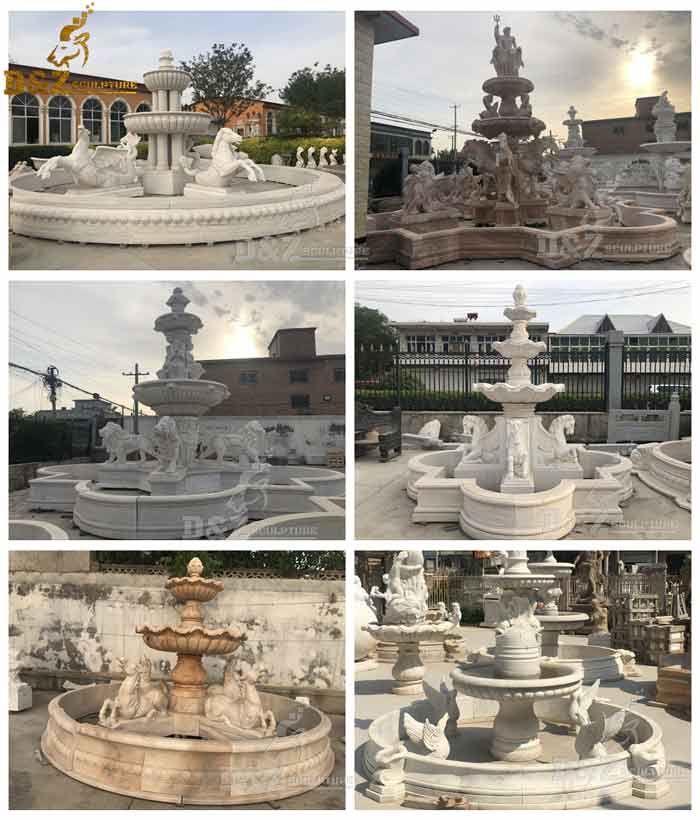 Outdoor Marble Water Fountains