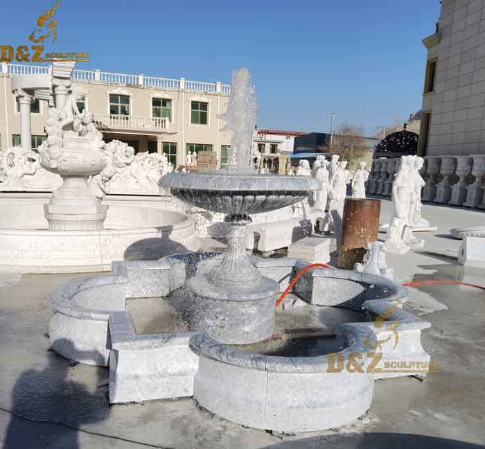 marble outdoor fountain