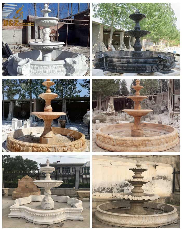 large outdoor fountains