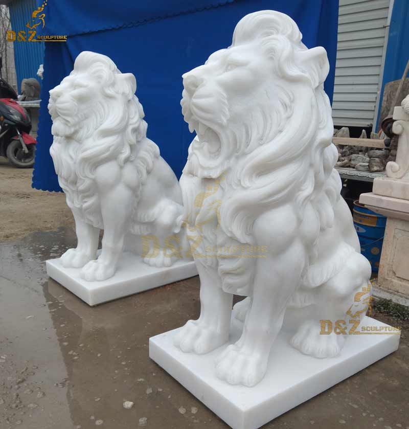 lion statues for front porch