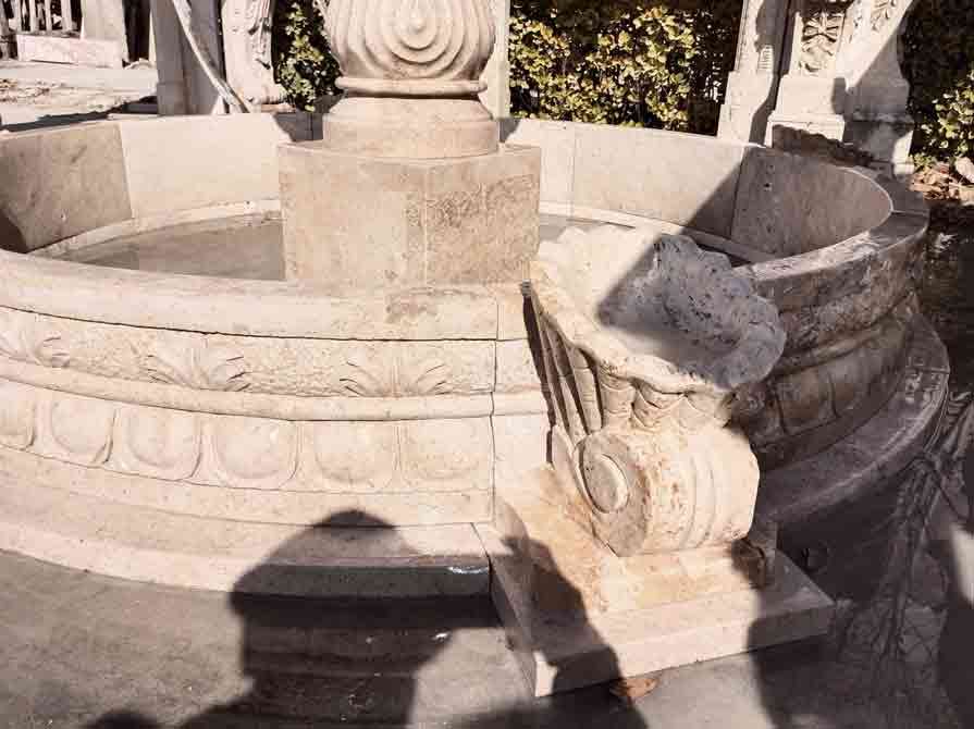 Large outdoor marble water fountain sculpture for sale DZ-322