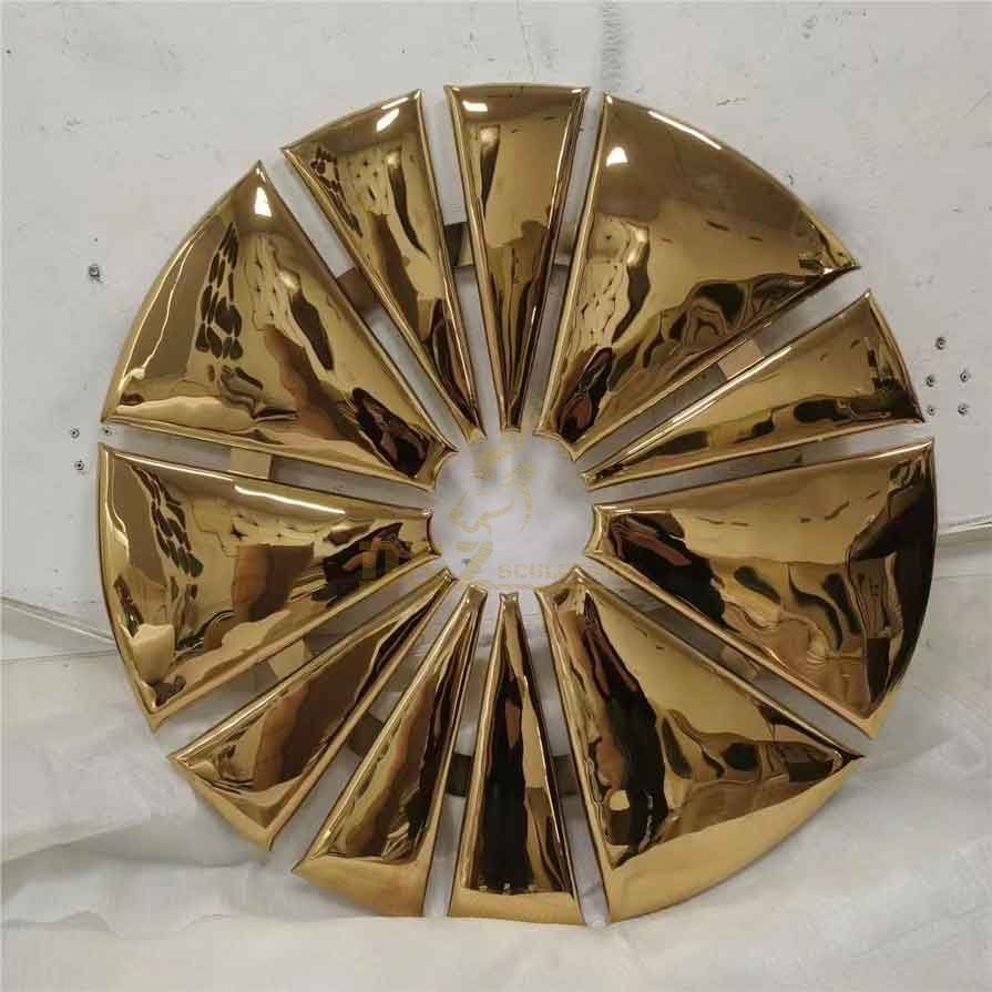 Metal disc wall art decoration sculpture for sale DZ-339