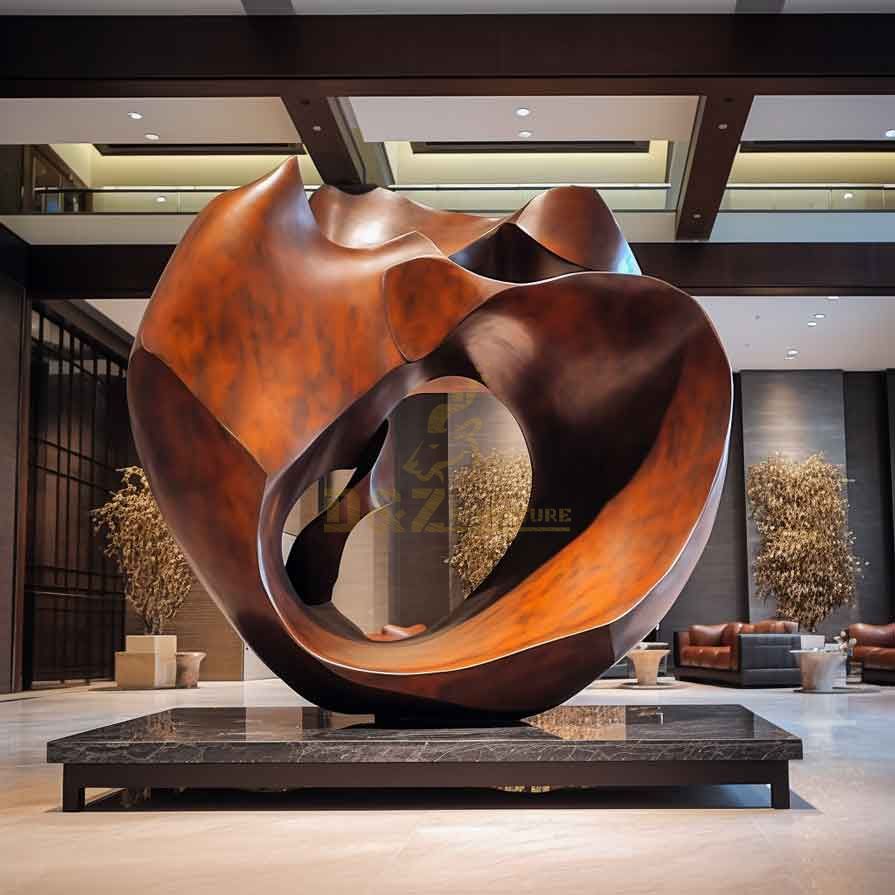 Modern large bronze art sculpture ornaments for sale DZ-343