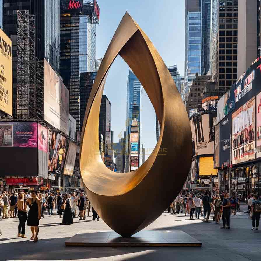 Bronze Modern Landscape Sculpture | City Landmark 6