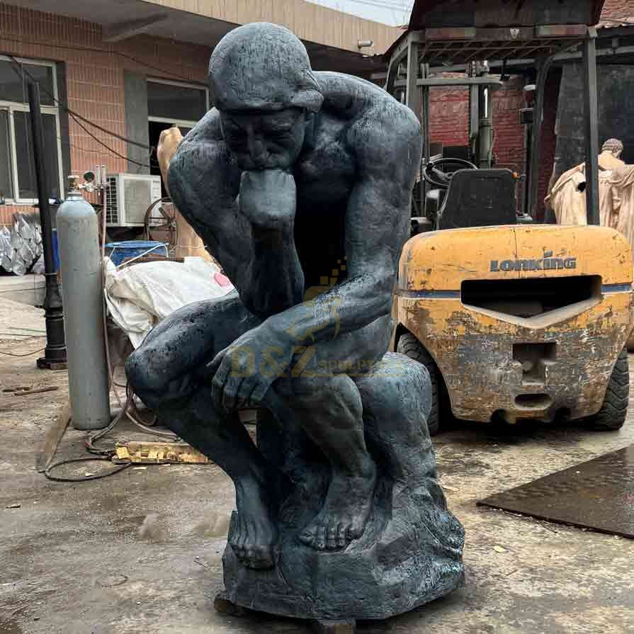 Famous Rodin The Thinker Bronze Statue For Sale 1