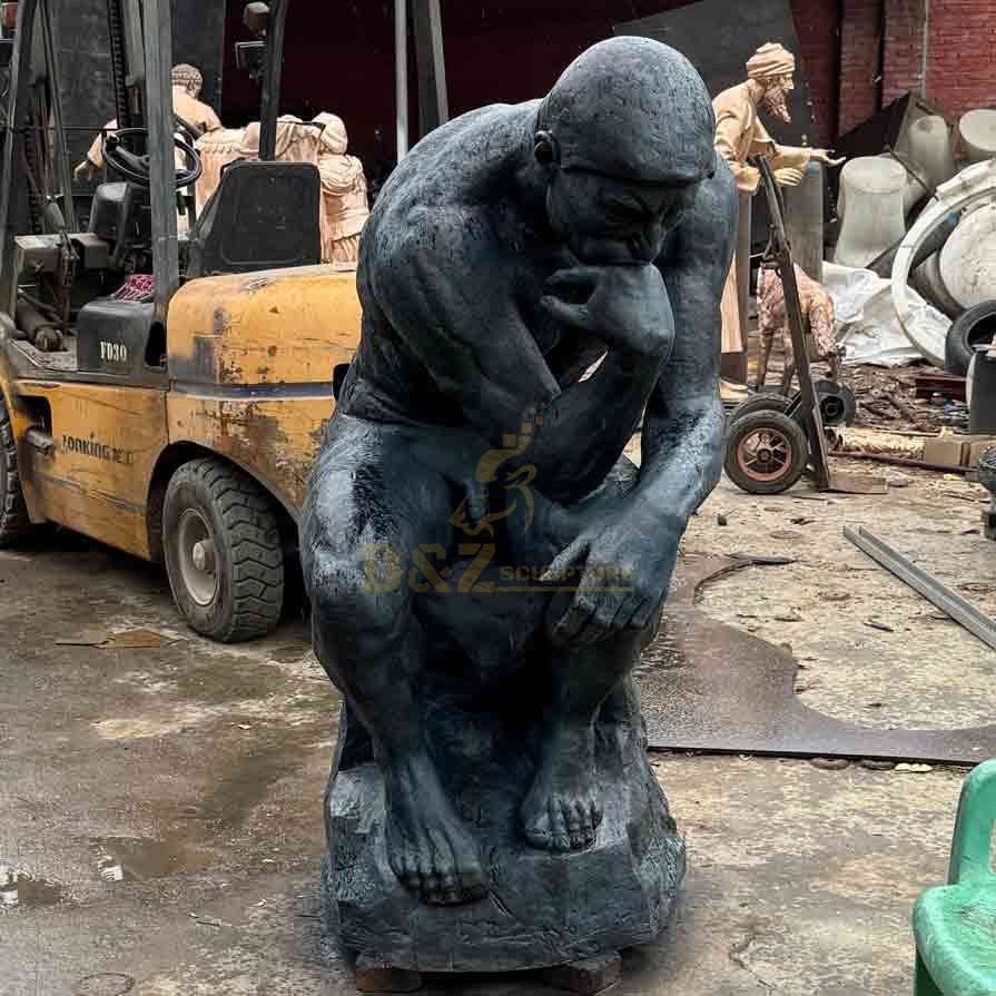 Famous Rodin The Thinker Bronze Statue For Sale 4