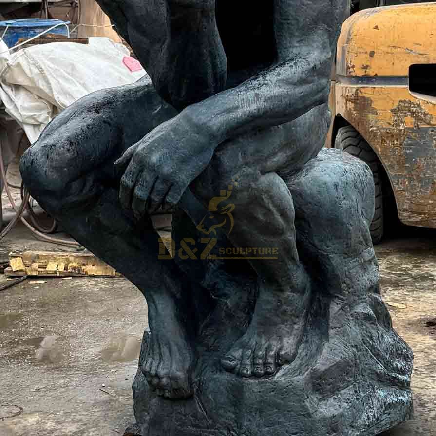 Famous Rodin The Thinker Bronze Statue For Sale 6