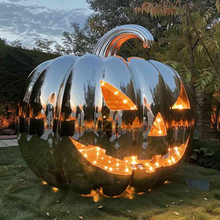 10-2 Creative Giant Pumpkin Sculptures: Custom Holiday Decor