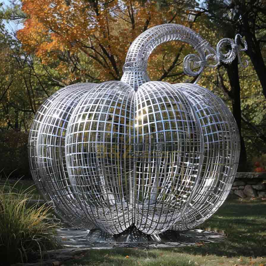 10-7 Creative Giant Pumpkin Sculptures: Custom Holiday Decor