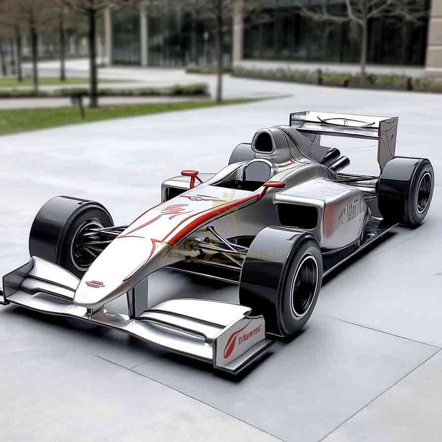 10-10 Creative Metal Car Sculptures for Commercial Landscapes