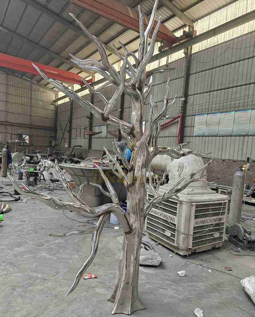 Customized Outdoor Metal Tree Sculpture For Sale 5