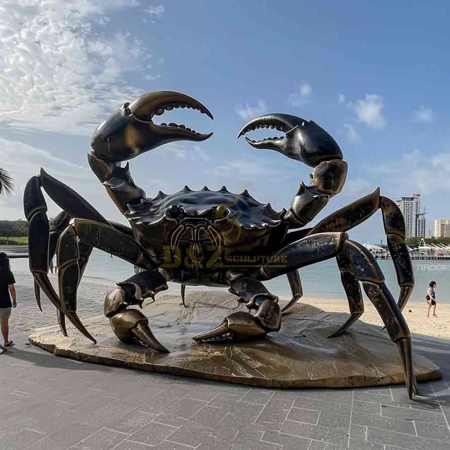 Giant Bronze Crab Statue for Sale – Ocean Art 2