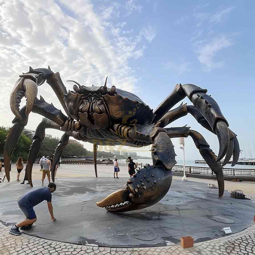 Giant Bronze Crab Statue for Sale – Ocean Art 6
