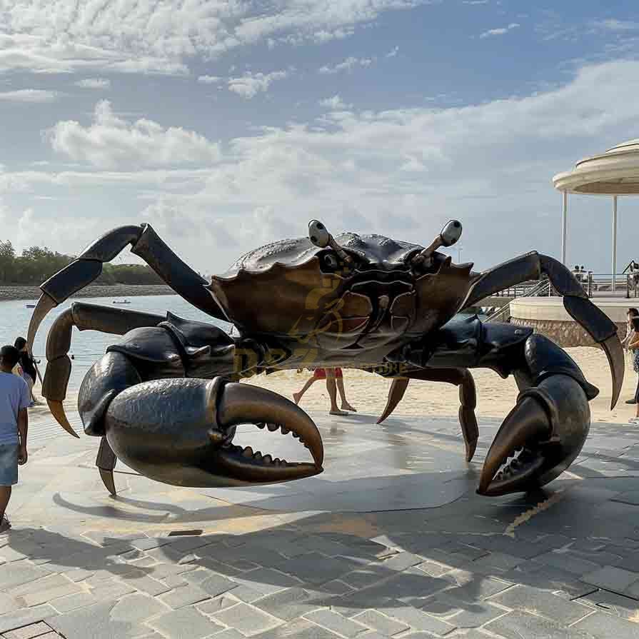 Giant Bronze Crab Statue for Sale – Ocean Art 7