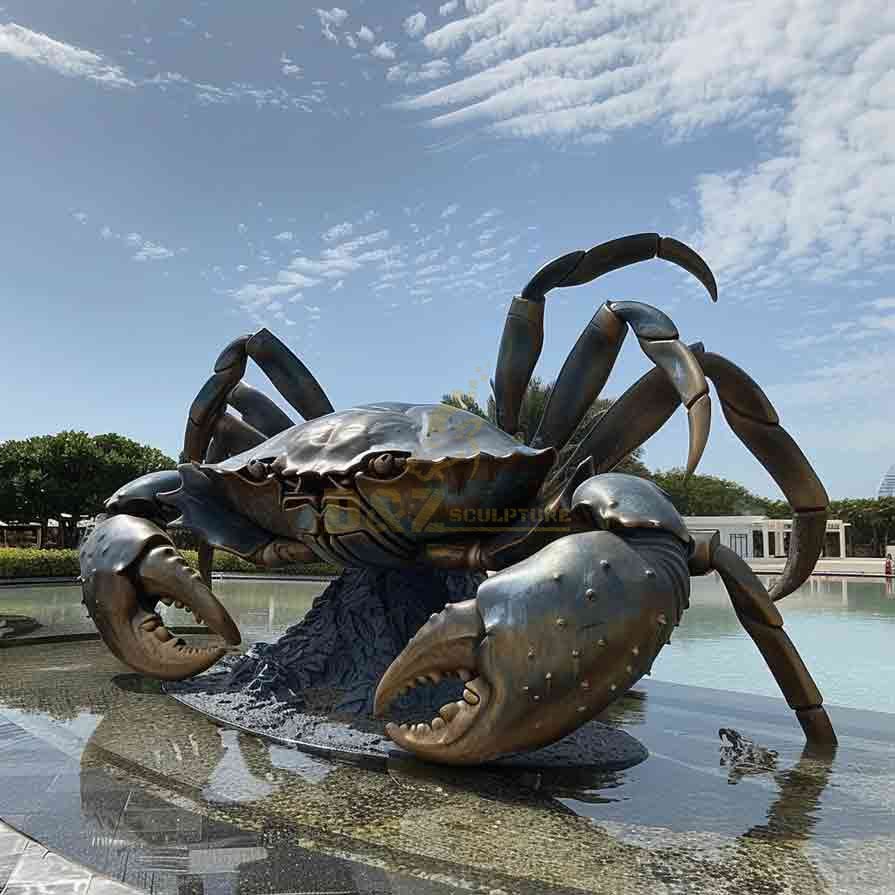 Giant Bronze Crab Statue for Sale – Ocean Art 8