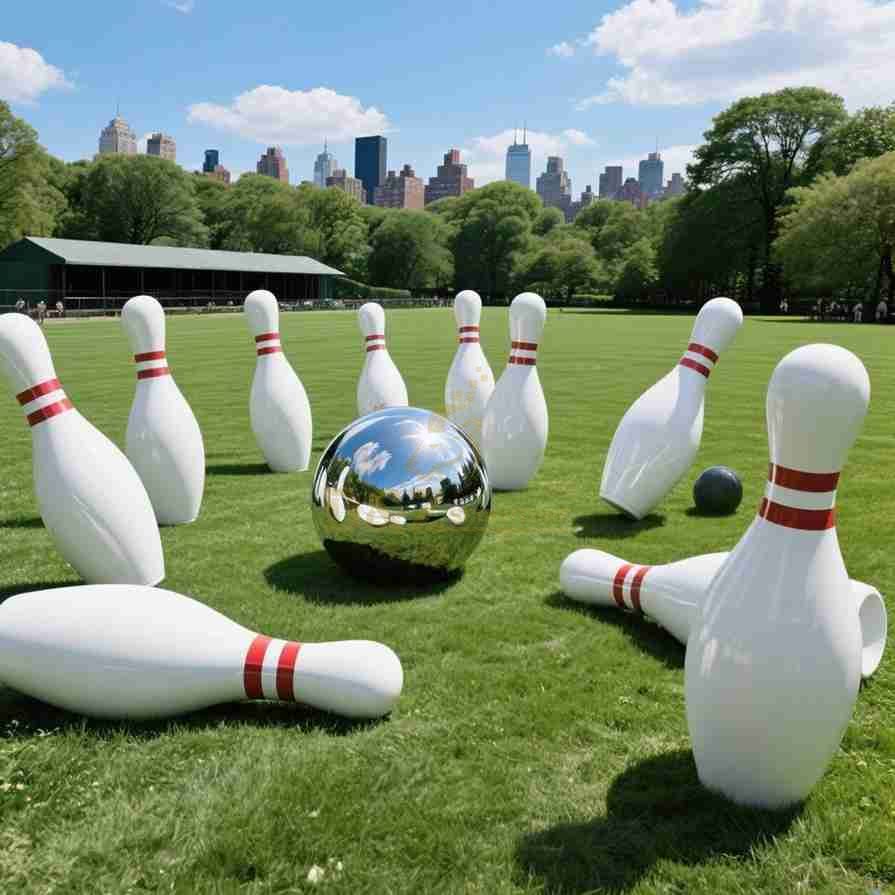 Custom Metal Bowling Ball Sculpture | Bowling Balls 1