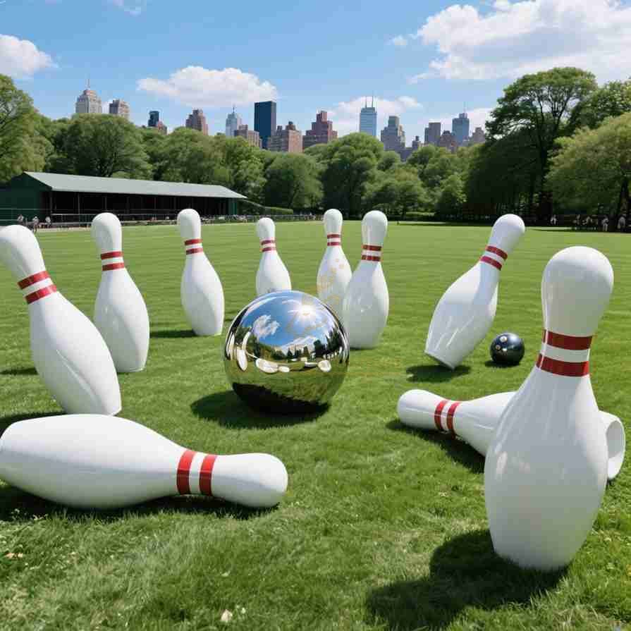 Custom Metal Bowling Ball Sculpture | Bowling Balls 3