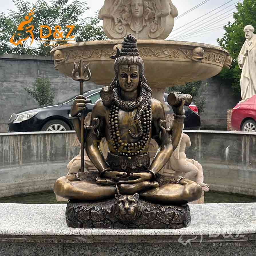 Life-Size Bronze Lord Shiva Statue for Sale | Indian 1