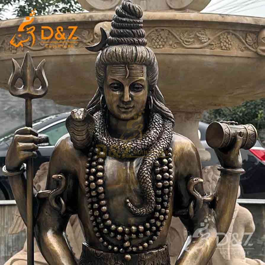 Life-Size Bronze Lord Shiva Statue for Sale | Indian 5