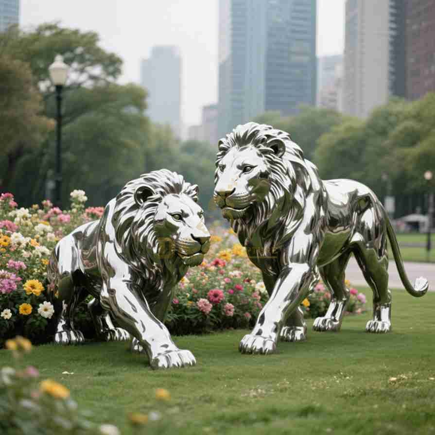 lion sculptures 2