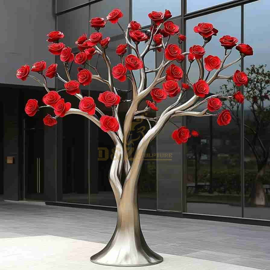 Outdoor Metal Tree Sculpture 3