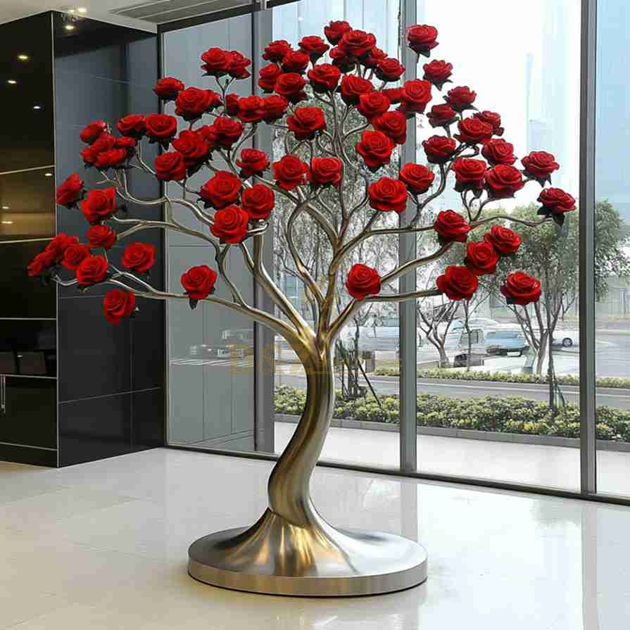 Outdoor Metal Tree Sculpture 5