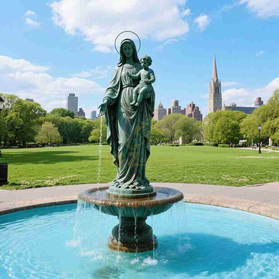Virgin Mary Fountain 2