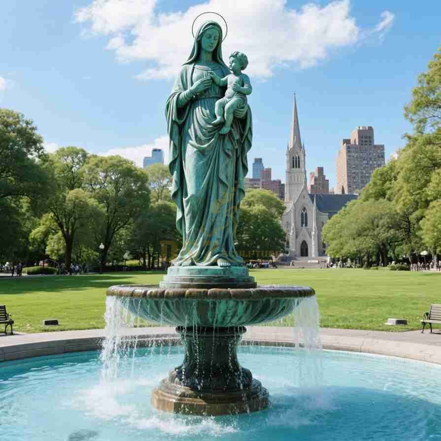 Virgin Mary Fountain 3