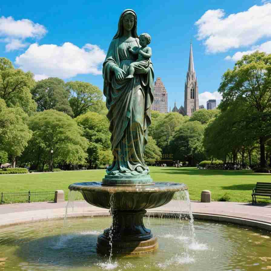 Virgin Mary Fountain 5