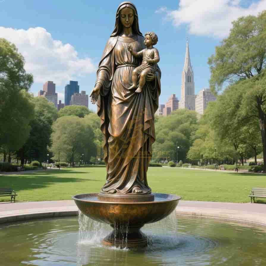 Virgin Mary Fountain 6