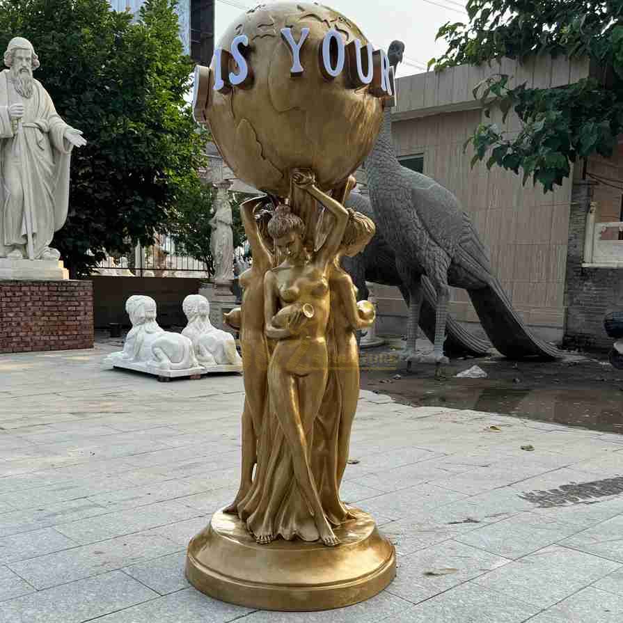 Full Size The World Is Yours Statue from Scarface 2