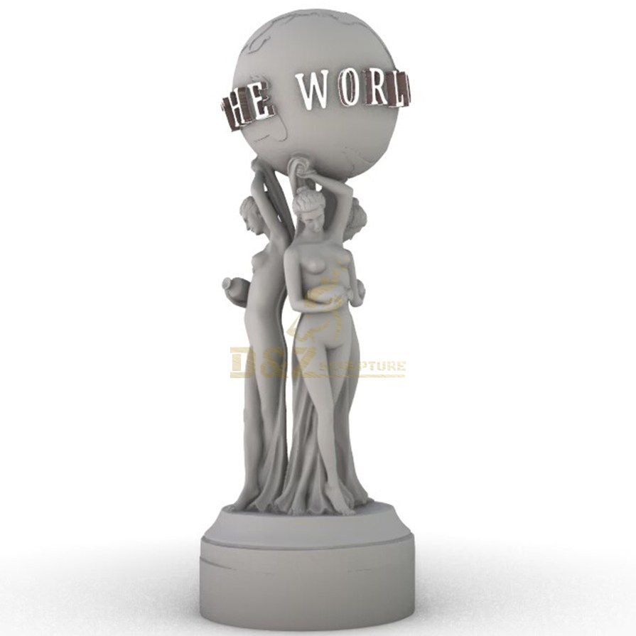 Full Size The World Is Yours Statue from Scarface 3