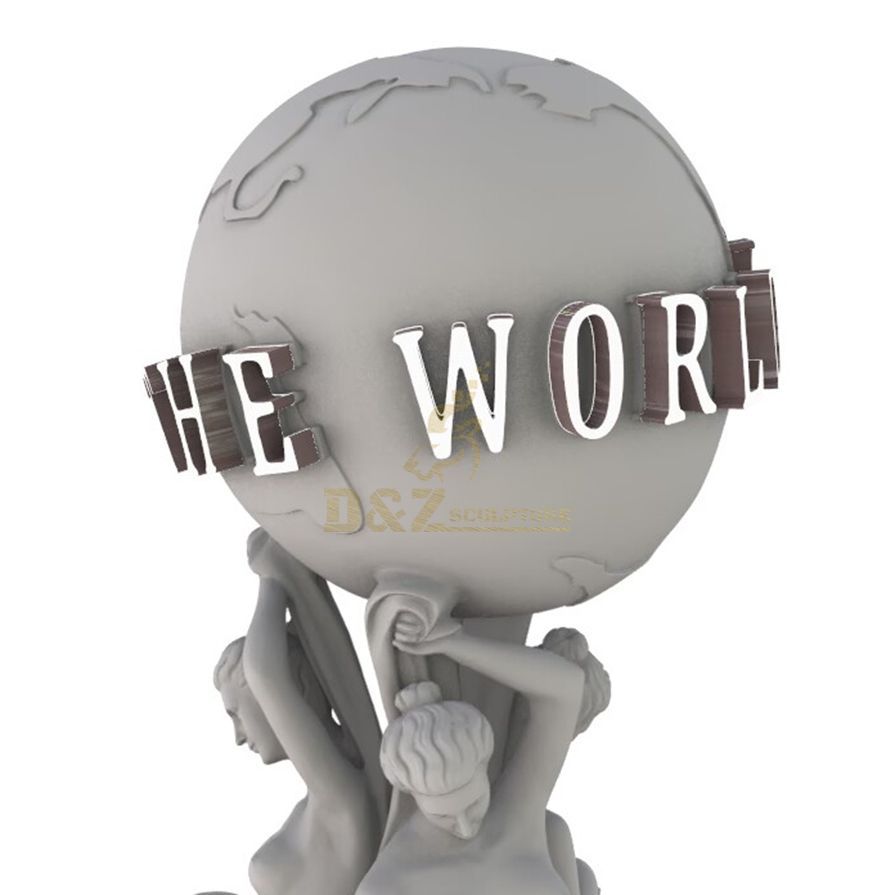 Full Size The World Is Yours Statue from Scarface 4